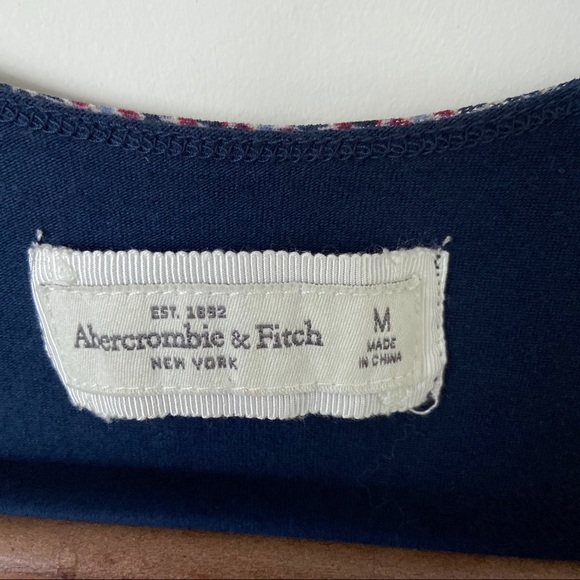 🍋 A&F Paisley Ruched Bodycon Dress 🍋 - Picture 6 of 6